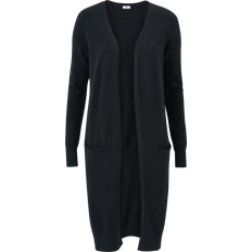 Viskose Trøjer JdY Longline Cardigan - Black