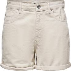 Only Høy Midje Regular Fit Denimshorts - Onlphine