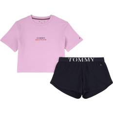 Tommy Hilfiger Indumenti da notte Tommy Hilfiger Pyjama Set - Luminous Lilac/Desert Cloud (UG0UG005530SV)