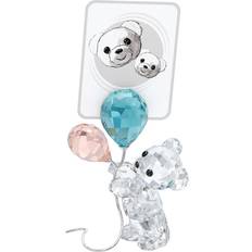 Pink Figurines Swarovski My Little Kris Bear Picture Holder Figurine