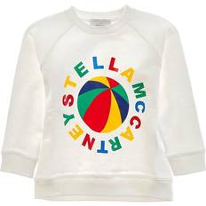 Stella McCartney Kids Printed Cotton Sweatshirt - White (P00650030)