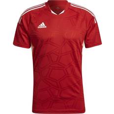 Dame - Fodbold - Rød T-shirts adidas Trøje CON22 MD JSY W ha3543 Størrelse