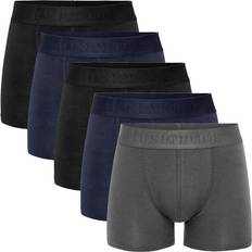 Resteröds Gunnar Boxer Bamboo 5-pack - Grey/Blue