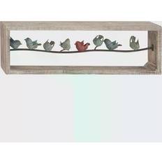 Wall art Stella & Eve Perched Birds on Wire Wall Decor 35x11"