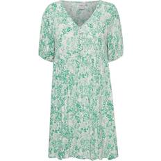 Ichi Ihmarrakech Aop Dress - Holly Green