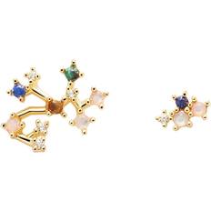 Pdpaola Damörhängen 18 kt - Gold/Multicoloured