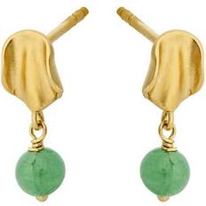 Pernille corydon ocean hope Pernille Corydon Ocean Hope Earsticks - Gold/Green