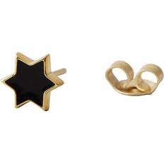 Design Letters Øredobber Design Letters Earring Stud - Enamel Star