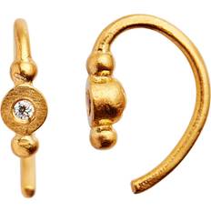 Bon Bon Earring - Gold/Transparent