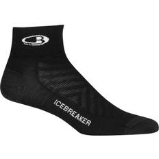 Icebreaker Run+ Ultra Light Mini Negro Blanco - Black/White