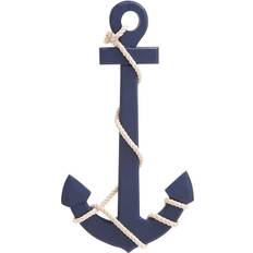 Blue Wall Decor Stella & Eve Coastal Ship Anchor Wall Decor 4x11"