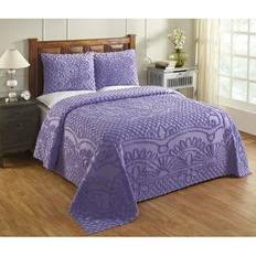 Better trends Trevor Bedspread Purple (259.08x228.6cm)