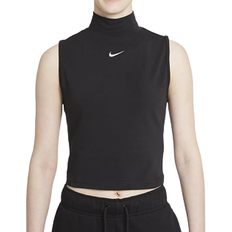 Nike Women's Sportswear Essentials Top - Black/White