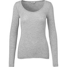 Tøj mbyM Anna Gogreen Basic Top - Light Grey