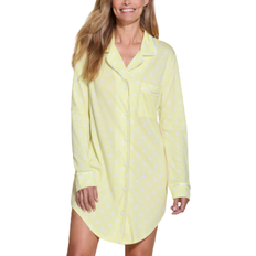 Cosabella Printed Nightshirt - Diamond Moignonette/White