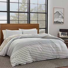 Eddie Bauer Cooper Duvet Cover White, Beige (264.16x223.52cm)