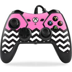 Pink xbox controller MightySkins Xbox One Controller Skin - Pink Chevron