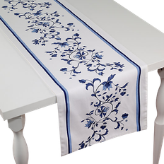 Portmeirion Portofino Tablecloth Blue (182.88x35.56cm)