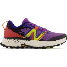 New Balance Purple Sport Shoes New Balance Fresh Foam X Hierro V7 W - Mystic Purple with Poppy and Lemonade