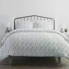 Florals Bed Sheets Home Collection Premium Ultra Soft Bed Sheet Blue (238.76x187.96cm)
