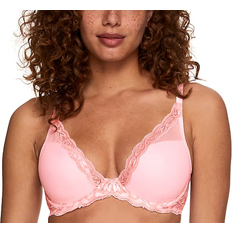 Natori Feathers Plunge Bra - Peach Pink