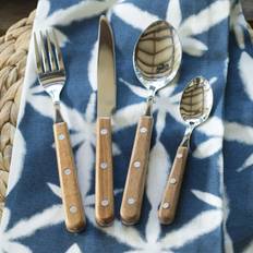 Mikasa Drift 16 Piece Set, Stainless Steel Cutlery Set 16pcs