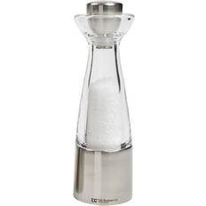 CrushGrind T&G Stockholm Brushed Stainless Steel and Acrylic Salt Mill Spice Mill