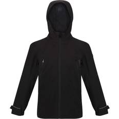 Regatta Childrens/Kids Pulton Waterproof Jacket (11-12 Years) (Black)