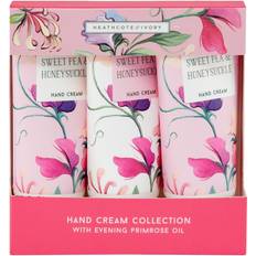 Heathcote & Ivory Sweet Pea Honeysuckle Hand Cream Collection