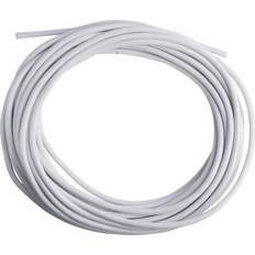 ledning rund 2x0,75 hvid 10 m