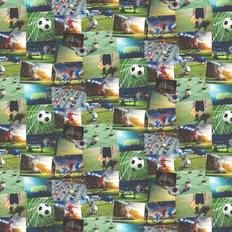 Green Wallpapers Fine Decor Football Collage (FD41915)