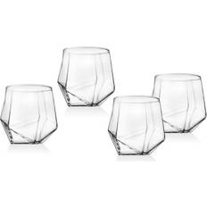 Verre Verres à whisky Godinger 46704 17 oz Isla Crystal Whiskey Glass, Clear Set of 4 Verre à whisky