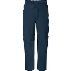 Turkoois Buitenkleding broeken Vaude Kids Yaras Stretch Afritsbare Fietsbroek - Blauw