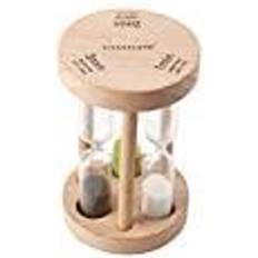 Kikkerland CU238 Trio Kitchen Timer, Plastic, Multicolor Kitchen Timer