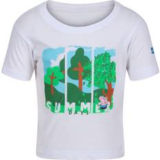 Geel T-shirts Regatta Peppa Pig T-shirt Met Korte Mouwen - Wit