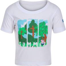 Regatta Peppa T-shirt För Barn - Vitt Trädpeppa