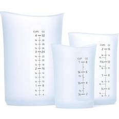 iSi Silicone Set (Set of 3 1C 2C 4C Capacity) Analog Off-white Measuring Cup 2