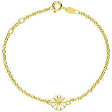 Marguerit Bracelet - Gold/White