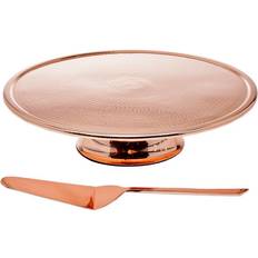 Koper Serveerschalen en Dienbladen Godinger Copper Finish