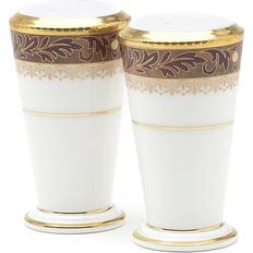 Gold Spice Mills Noritake Xavier Gold Salt & Pepper Set Spice Mill