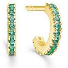 ID Fine ID Fine Simplicityøreringe IDH009RH-GREEN