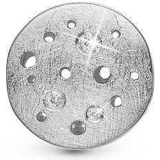 The Moon Charm - Silver/Topaz