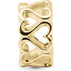 Christina Design Multiple Hearts Charms - Gold