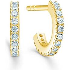 ID Fine ID Fine Simplicityøreringe IDH009GD-WHITE