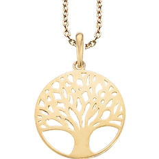 Scrouples Sølv Halskæder Scrouples Tree of Life Necklace - Gold