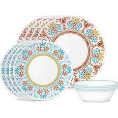 Oven Safe Dinner Sets Corelle Global Terracotta Dreams Dinner Set 12pcs