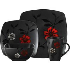 Ceramic Dinner Sets Gibson Evening Blossom Dinner Set 16