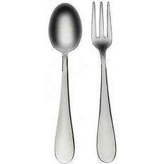 Gray Serving Cutlery Mepra Natura 2-Piece & Set Silver Serving Cutlery