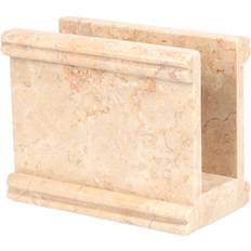 Creative Home Natural Marble Stone Stand Dispenser Column Collection Napkin Holder