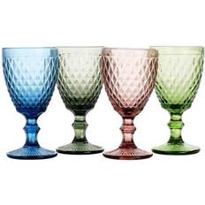 Gibson Home Rainbow Hue Wine Glass 11.2fl oz 4